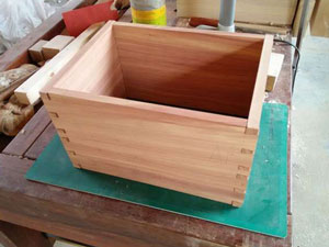 出口實木木箱 燕尾榫實木木箱